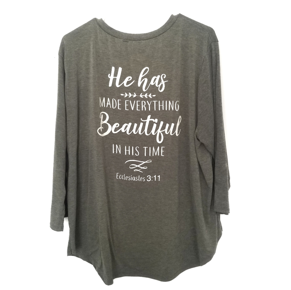 ❤Beautiful Bible Verse 3x Shirt